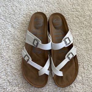 Mad Love White Sandals